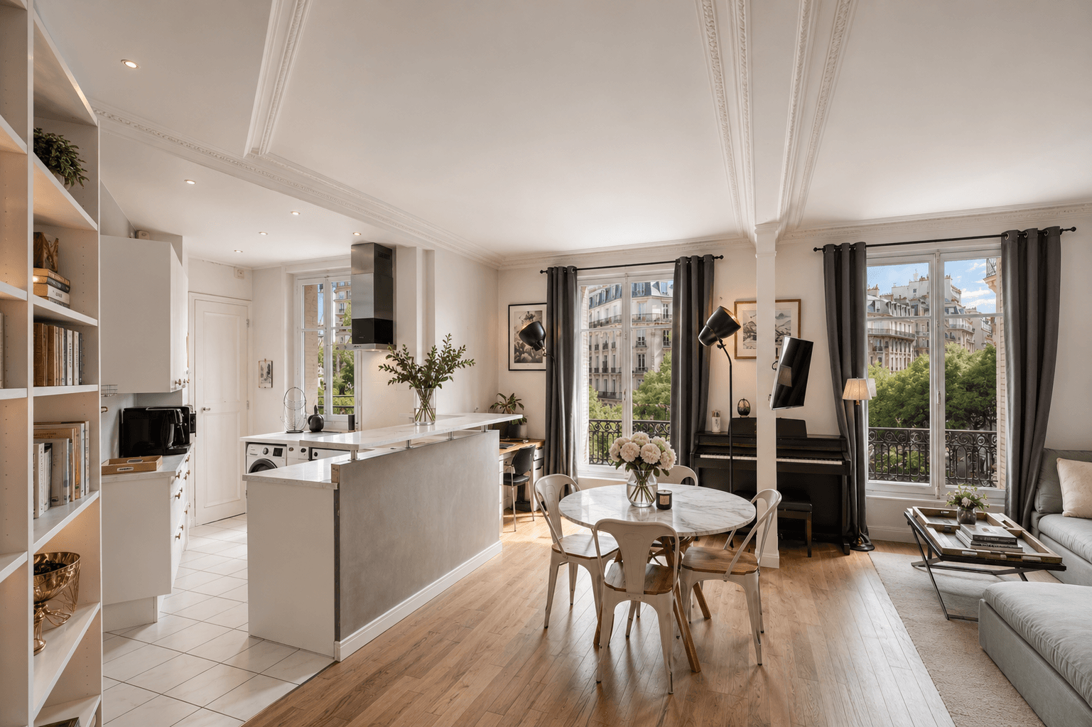 15ème apartment, Paris